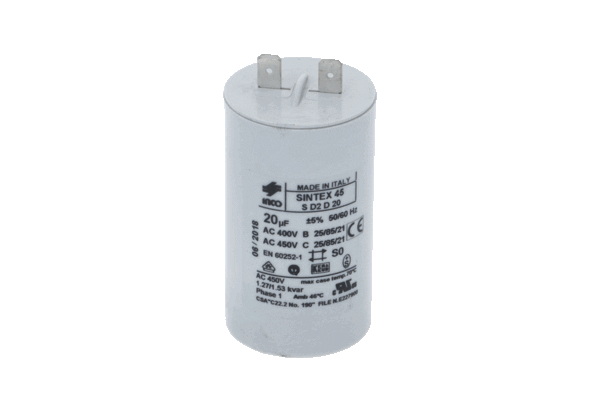 Eureka Coffee Grinders 1013.1020 Capacitor 20F 450 Mcf 110V (EKCG1013-1020) Each