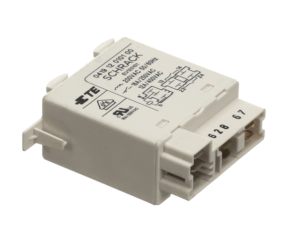 Electrolux Professional 049159 Relay; 200V 50/60 Hz; 2 Contacts (ELX049159) Each