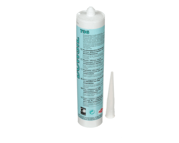Electrolux Professional 0Cb051 Red Silicon 736; 300 Ml Cartridge (ELX0CB051) Each