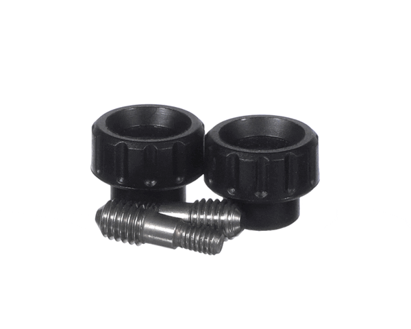 Electrolux Professional 0Dg6799 Black Knob; Kit 2Pcs (ELX0DG6799) Each