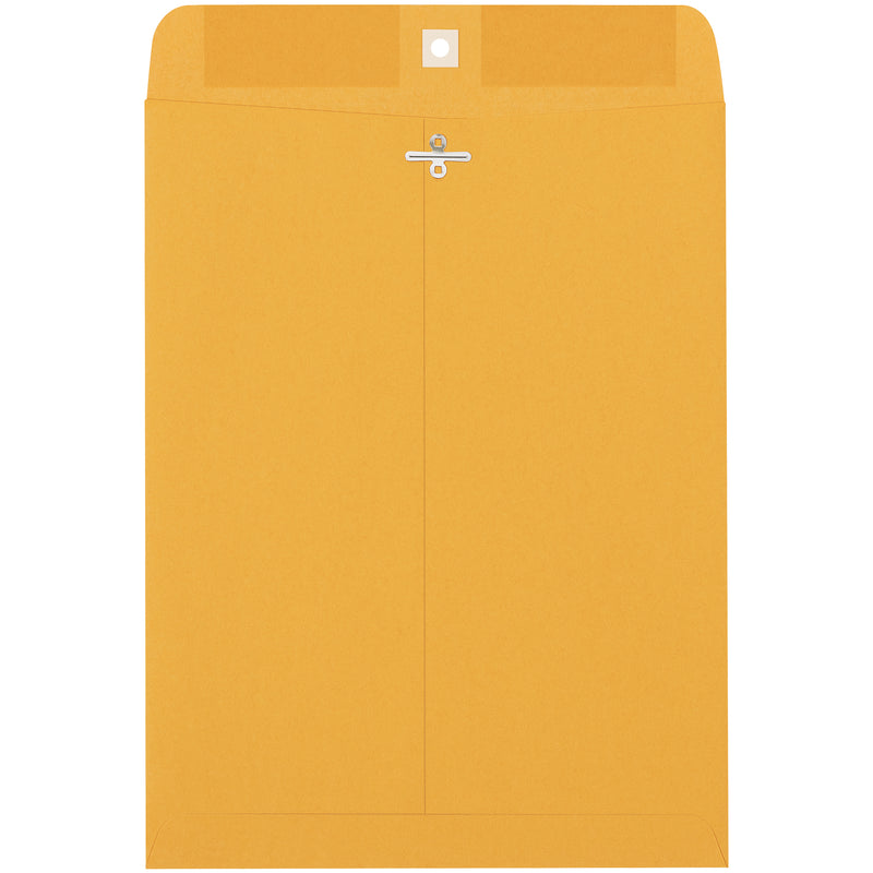 9 x 12" Kraft Clasp Envelopes, Case Of 500 Case Of 500