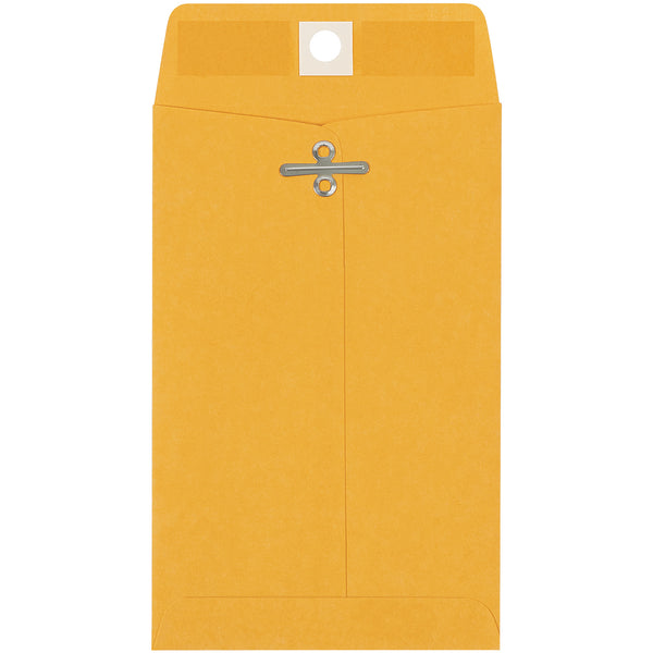 4 x 6 3/8" Kraft Clasp Envelopes, Case Of 1000 Case Of 1000