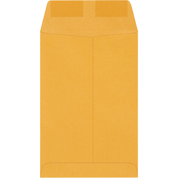 6 x 9" Kraft Gummed Envelopes, Case Of 2500 Case Of 2500