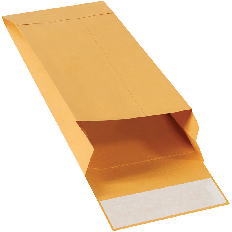 5 x 11 x 2" Kraft Expandable Self-Seal Envelopes, Case Of 100 Case Of 100