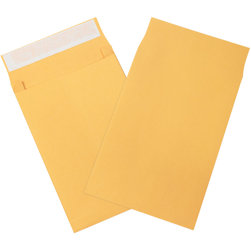 10 x 13 x 2" Kraft Expandable Self-Seal Envelopes, Case Of 100 Case Of 100