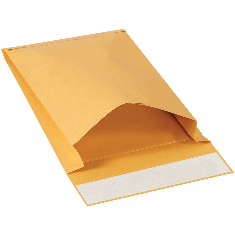 9 x 12 x 2" Kraft Expandable Self-Seal Envelopes, Case Of 250 Case Of 250