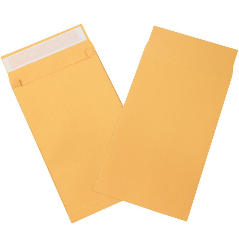 10 x 15 x 2" Kraft Expandable Self-Seal Envelopes, Case Of 250 Case Of 250