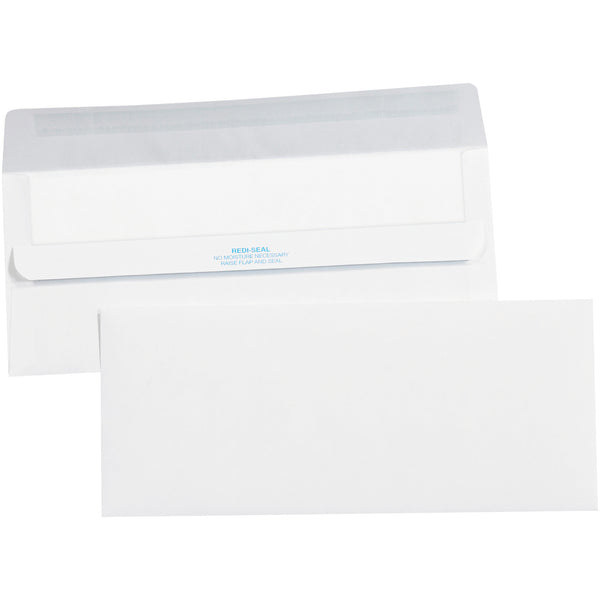 4 1/8 x 9 1/2" - #10 Plain Redi-Seal Business Envelopes, Case Of 2500 Case Of 2500