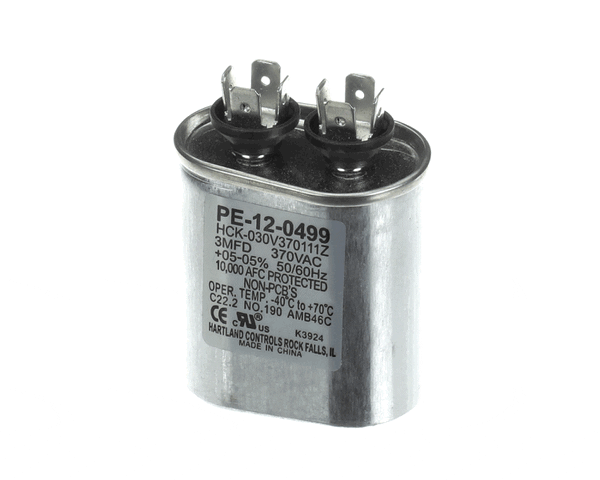 Enviro-Tec Pe-12-0499 Capacitor,3 Mfd,370V (ENTCPE-12-0499) Each