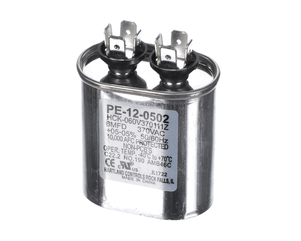 Enviro-Tec Pe-12-0502 Cap,6 Mfd,370V (ENTCPE-12-0502) Each