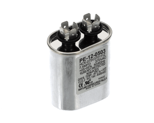 Enviro-Tec Pe-12-0503 Capac 7.5 Mfd 370V Oval (ENTCPE-12-0503) Each
