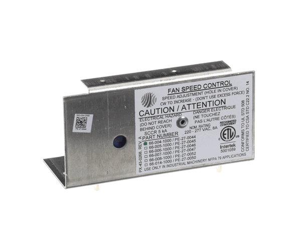 Enviro-Tec Pe-27-0044 Speed Control 277V Etfc277-4 (ENTCPE-27-0044) Each