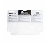 Hospeco® Evogen® Toilet Seat Covers, Half-Fold, White, 125/Pack, 24 pk/Case (HOSEVNT-3125) Case of 3000