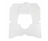 Hospeco® Evogen® Toilet Seat Covers, Half-Fold, White, 125/Pack, 24 pk/Case (HOSEVNT-3125) Case of 3000