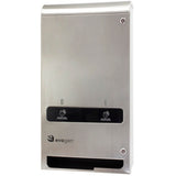 Hospeco® Evogen® No-Touch Dual Menstrual Care Product Dispenser, Stainless Steel (HOSEVNT3-SS) Each