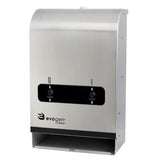 Hospeco® Evogen® Mini No-Touch Dual Menstrual Care Product Dispenser, Stainless Steel (HOSEVNT4-SS) Each