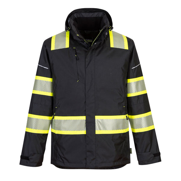 Portwest® Iona Plus Enhanced Winter Jacket, Black, Size M (F144BKRM) Each
