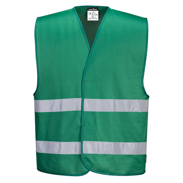 Portwest® Iona Enhanced Vest , Bottle Green, Size 4X/5X (F474BGR4X/5X) Each