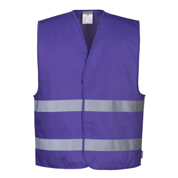 Portwest® Iona Enhanced Vest , Purple, Size L/XL (F474PURL/XL) Each