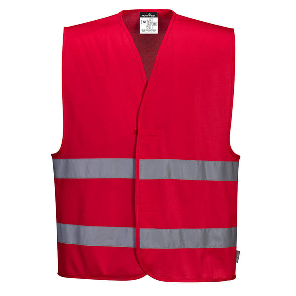 Portwest® Iona Enhanced Vest , Red, Size S/M (F474RERS/M) Each