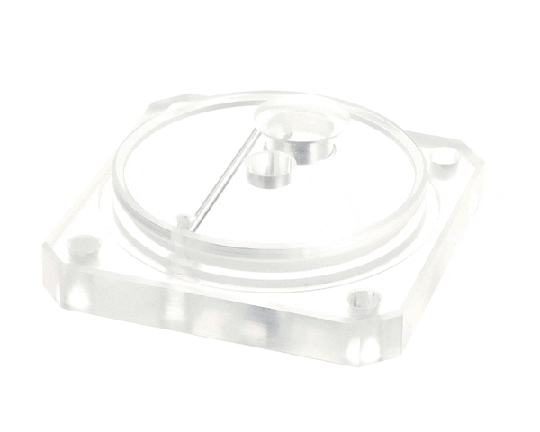 FBD 19-0161-0001 Faceplate, Acrylic Clear (FBD19-0161-0001) Each