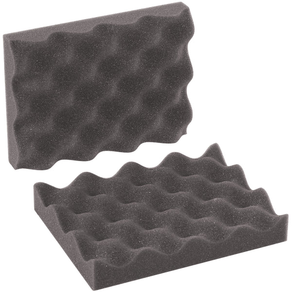 8 x 6 x 2" Charcoal Convoluted Foam Sets (FCSC862) Case Of 48