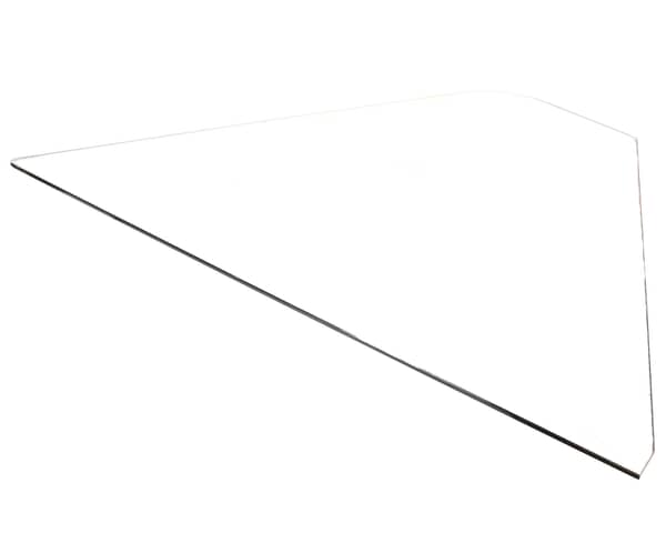 Federal Industries 55-13248 End Glass, Sq Right 1/4 Temper (FED55-13248) Each