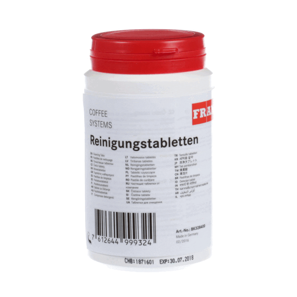 Franke Foodservice Coffee 154430 Cleaning Tablets 100Pcs. At 2. (FFC154430) Each