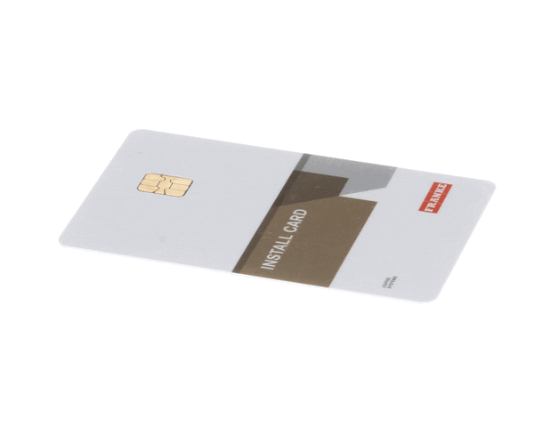 Franke Foodservice Coffee 1552727 Install-Card (FFC1552727) Each