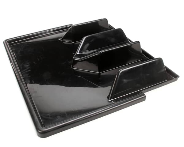 Franke Foodservice System 19000123 Drip Tray, Black Abs Large (FFS19000123) Each