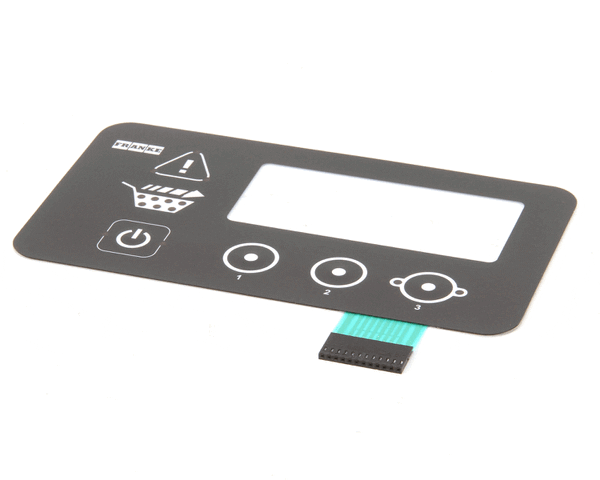 Franke Foodservice System 19004324 F3D3 Keypad Artwork (Black) (FFS19004324) Each