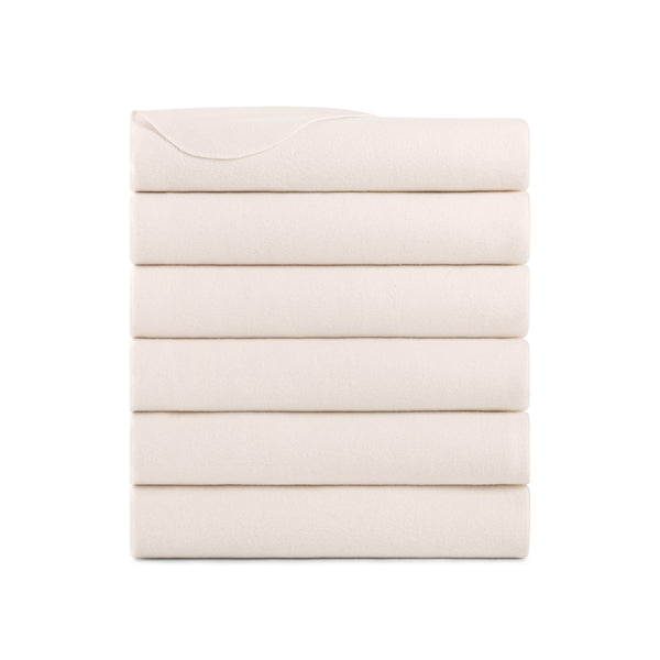 Arkwright Home Cozy Soft Polar Fleece Throw 50x60 Ivory (6PK) (P-FCPL-6PK-IV) 6/PK