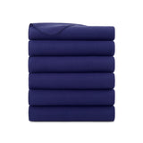 Arkwright Home® Cozy Soft Polar Fleece Throw 50x60 Navy, 24/Case (FLC-PLR-5060-6PK-NV) Case of 24