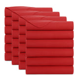 Arkwright Home® Cozy Soft Polar Fleece Throw 50x60 Red, 24/Case (FLC-PLR-5060-6PK-RD) Case of 24