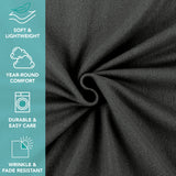 Arkwright Home® Cozy Soft Polar Fleece Throw 50x60 Black, 24/Case (FLC-PLR-5060-6PK-BK) Case of 24