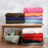 Arkwright Home® Cozy Soft Polar Fleece Throw 50x60 Red, 12/Case (FLC-PLR-5060-RD-CS) Case of 12
