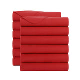 Arkwright Home® Cozy Soft Polar Fleece Throw 50x60 Red, 12/Case (FLC-PLR-5060-RD-CS) Case of 12
