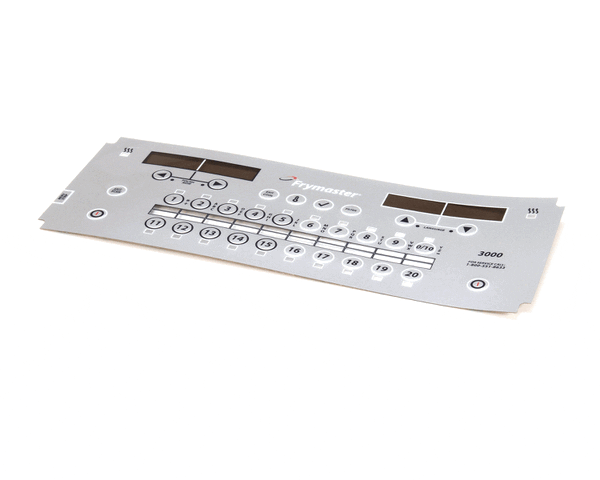 Frymaster 8075148 Overlay, Standard 3000 Series (FM8075148) Each