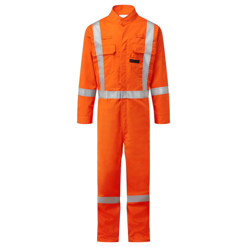 Portwest® Bizflame 88/12 X Back 2” Iona FR Coverall, Orange, Size 38 (FR510ORR38) Each