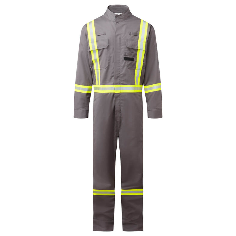 Portwest® Bizflame 88/12 X Back 2” Iona Xtra FR Coverall, Gray, Size 70 (FR511GRR70) Each