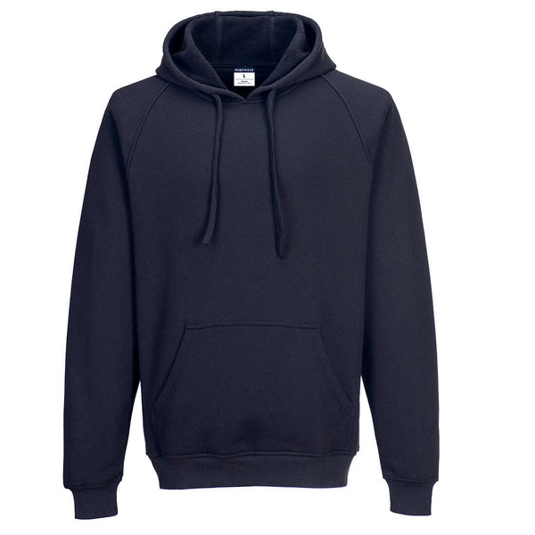Portwest® Bizflame Knit Heavyweight Hooded FR Sweatshirt , Navy, Size XXL (FR708NARXXL) Each