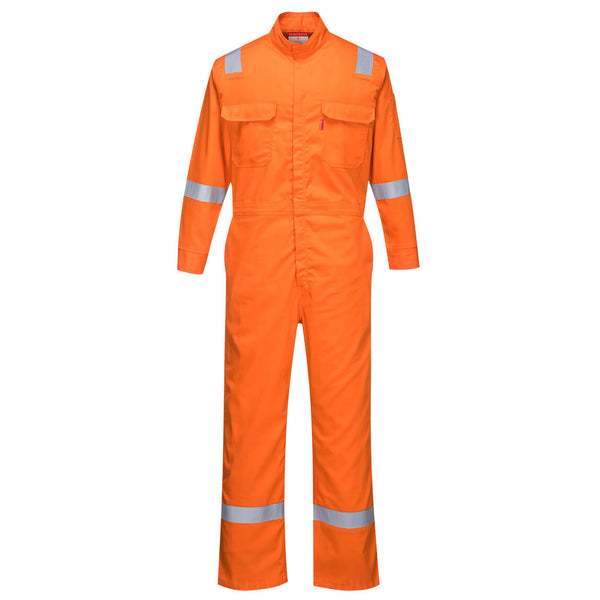Portwest® Bizflame 88/12 Iona FR Coverall, Orange, Size XXXL (FR94ORRXXXL) Each