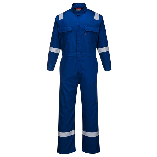 Portwest® Bizflame 88/12 Iona FR Coverall, Royal Blue, Size XXXL (FR94RBRXXXL) Each