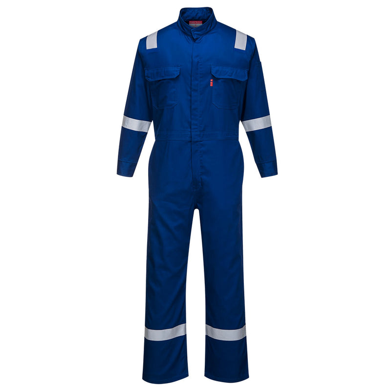 Portwest® Bizflame 88/12 Iona FR Coverall, Royal Blue, Size XXXL (FR94RBRXXXL) Each