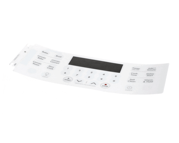 Frigidaire 316655003 Overlay,Clock,White (FRI316655003) Each