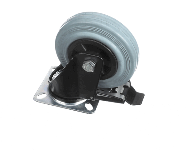 Fri-Jado 9040497 Swivel Caster With Brake Black Fork Tire (FRIJ9040497) Each