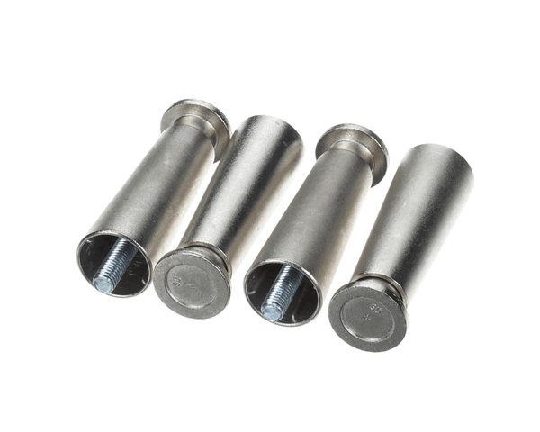 Frosty Factory F0802 Legs 4", Stainless Steel, Wide (FRSF0802) Each