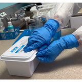 High-Tech Conversions FREE-SAT® Non-Sterile Pre-Saturated Poly-Cellulose Cleanroom Wipes, 70% IPA, 7"x7", 100/tub, 12 tubs/Case (HOSFS-NT1-77) Box of 100