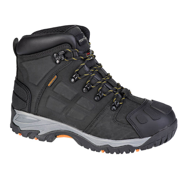 Portwest® Steelite Monsal Hiker Boot S3 WP CI HRO SRC, Black, Size 40 (FT05BKR40) Each