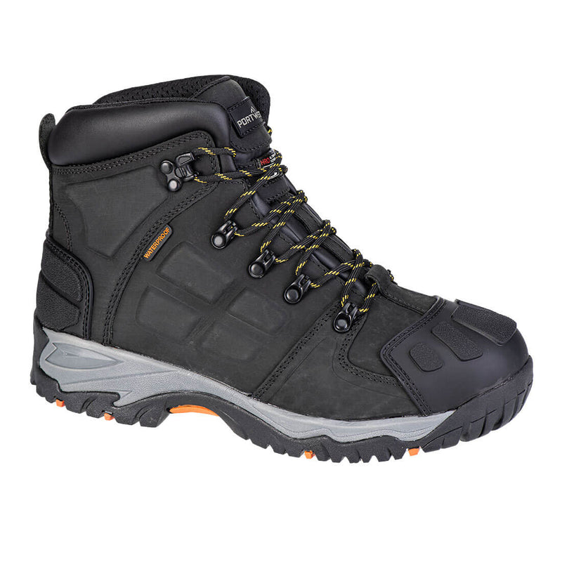 Portwest® Steelite Monsal Hiker Boot S3 WP CI HRO SRC, Black, Size 40 (FT05BKR40) Each